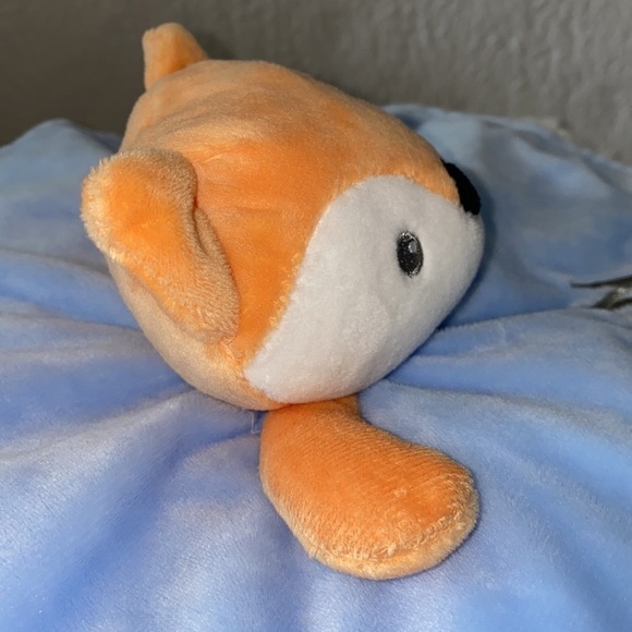 Baby Starters "WonderfulL World" Fox Security Blanket Lovey Plush - Picture 7 of 14